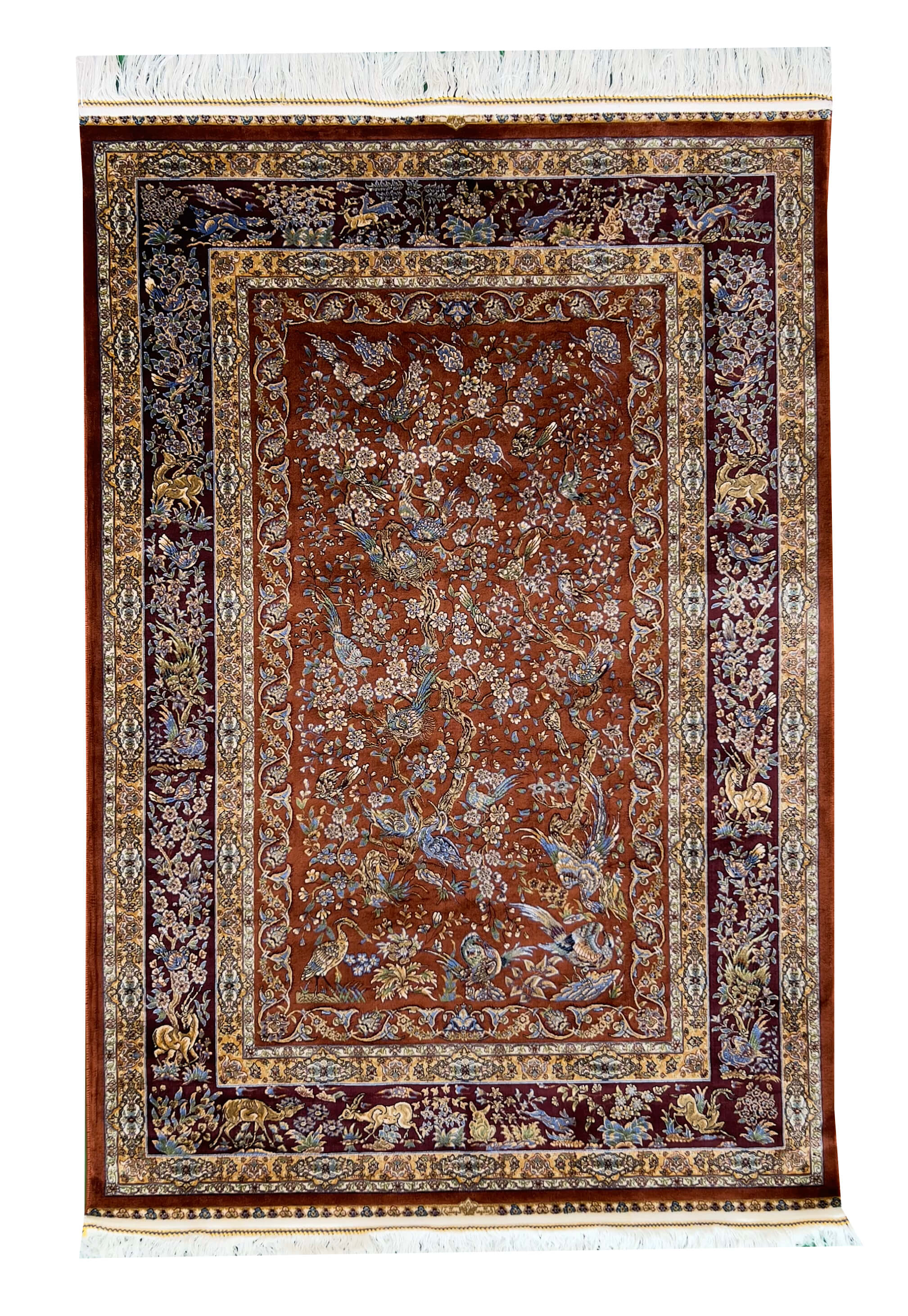 Rustic Enchanted Aviary Rug